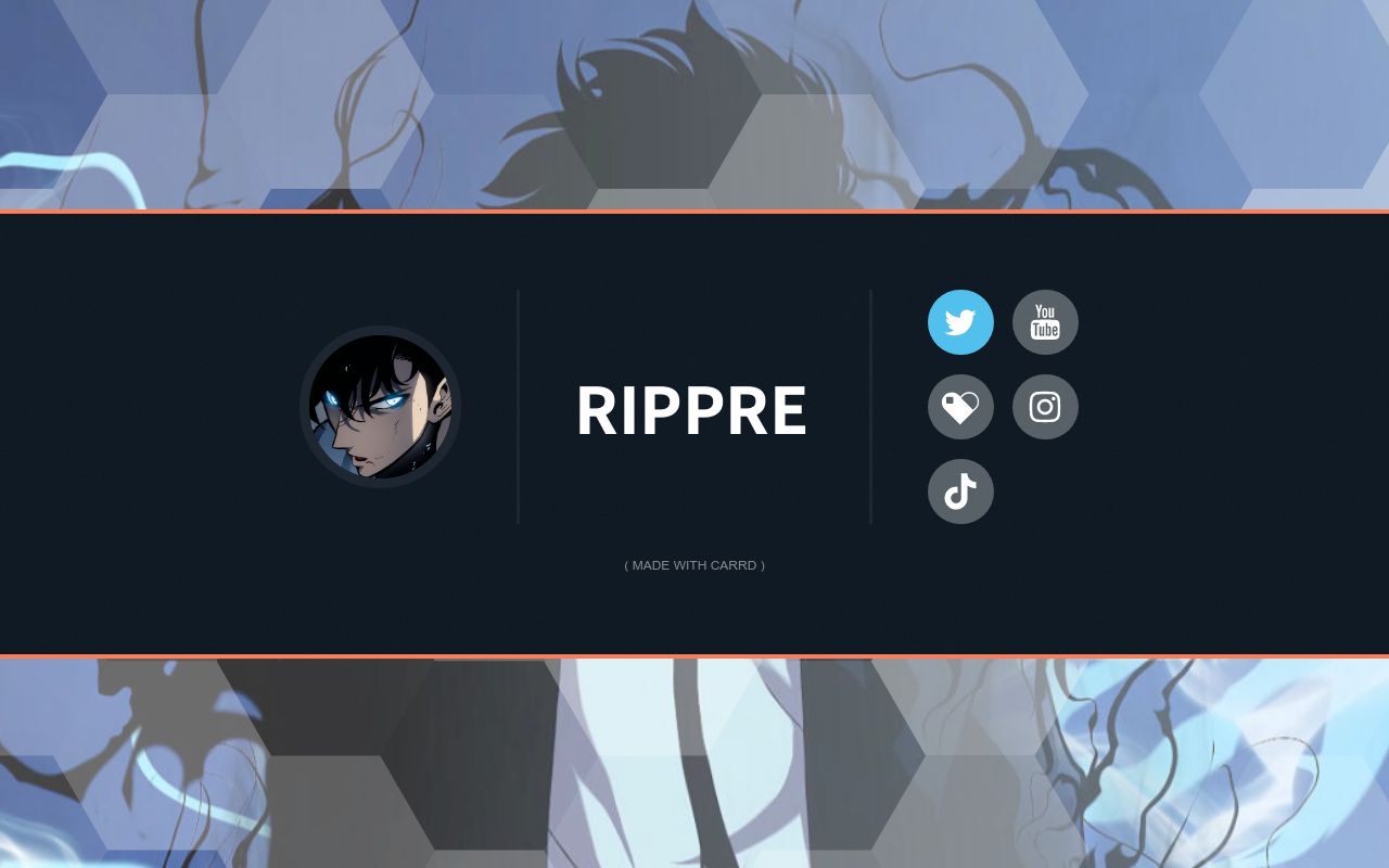 Carrd profile picture for @ripper